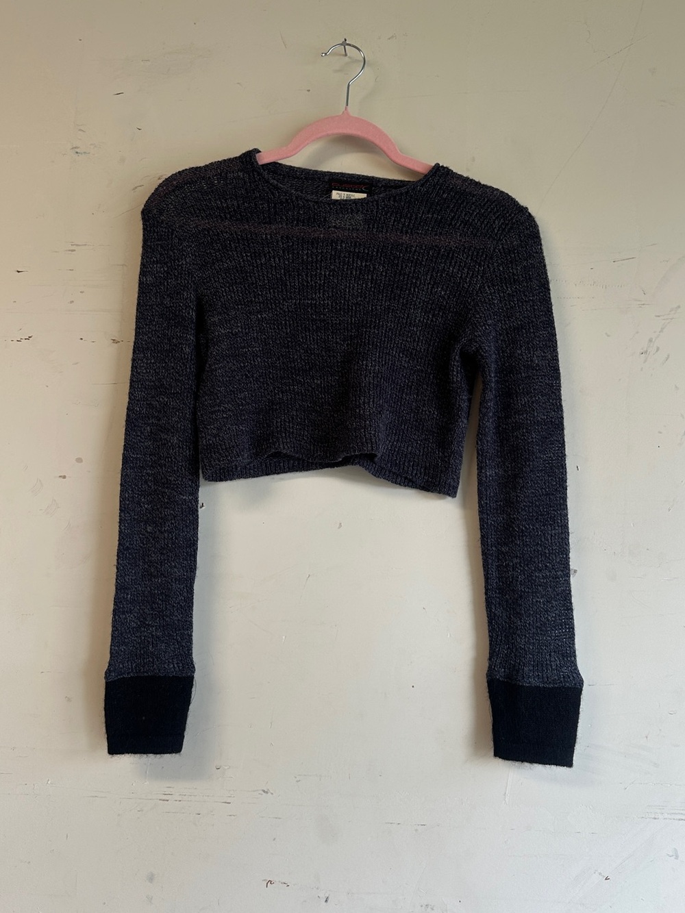 Vintage Y2K custo Barcelona cropped sweater